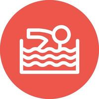 Swimming Vector Icon