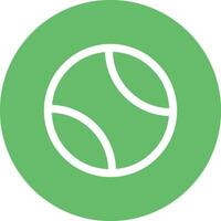 Tennis Ball Vector Icon