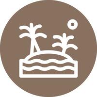 Island Vector Icon