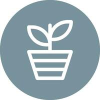 Plant Pot Vector Icon