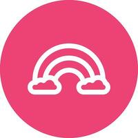 Rainbow Vector Icon