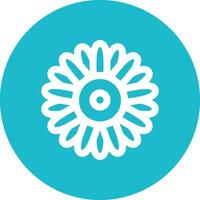 Sunflower Vector Icon