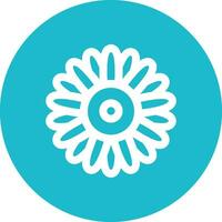 Sunflower Vector Icon