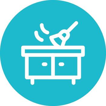 Dusting Vector Icon