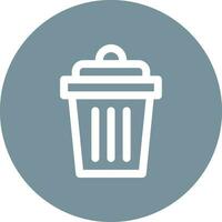 Trash Bin Vector Icon