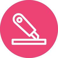 Cutting Tool Vector Icon