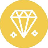 icono de vector de diamante