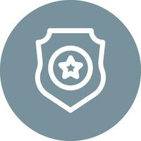 Police Badge Vector Icon