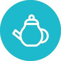 Tea Pot Vector Icon