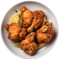 ai generativo ,fritto pollo, croccante pollo, meridionale fritte pollo png