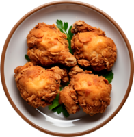 AI generative ,Fried chicken, Crispy chicken, Southern fried chicken png