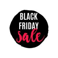 black friday poster template vector