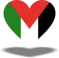 Palästina Flagge, offiziell Flagge von das Palästina. Format png