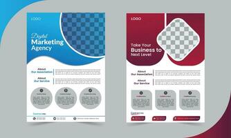 Corporate Flyer templateor vector illustrator or eps file