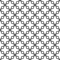 Black seamless abstract pattern. Overlay for background and backdrop. Ornamental design. PNG graphic illustration with transparent background.