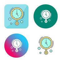 Wall Clock Vector Icon