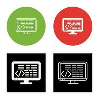 Coding Vector Icon