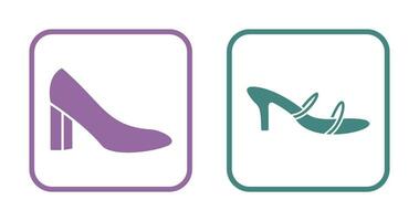 Heels and Stylish Icon vector