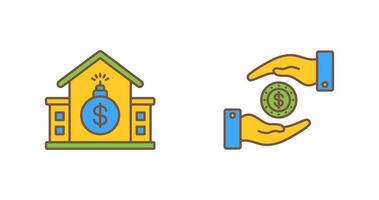 Debt and Allownce Icon vector