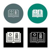 Medical Book Vector Icon