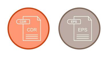 CDR and EPS Icon vector