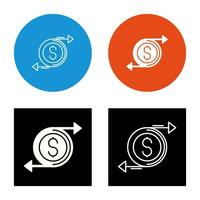 Money Flow Vector Icon