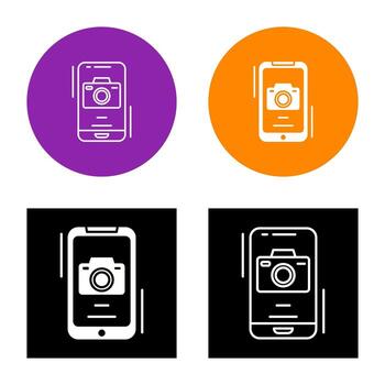 icono de vector de camara