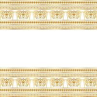 Luxury set of seamless lace border line pattern ornament divder transparent for certificate background vector