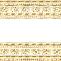 Luxury set of seamless lace border line pattern ornament divder transparent for certificate background vector