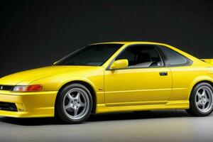 Sport car Honda Prelude JDM. AI Generative Pro Photo