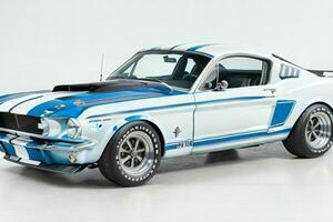 1966 Shelby GT350. AI Generative Pro Photo