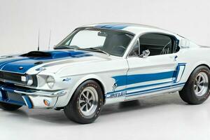 1966 Shelby gt350. ai generativo Pro foto