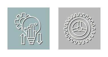 Analysis and Setting Icon vector