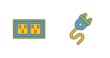 Socket and Plug Icon vector