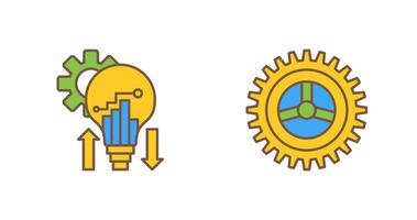 Analysis and Setting Icon vector