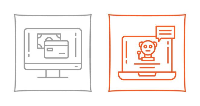 pago método icono vector