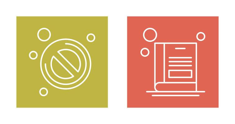 Forbidden and Book Icon