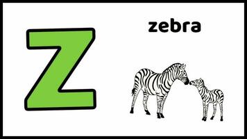 abc a to z alphabet Learning animate Kids education video