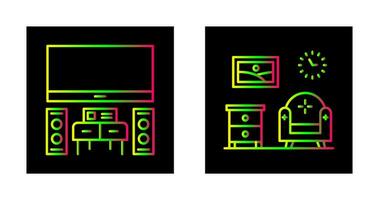 Home Theater and Living Room Icon vector