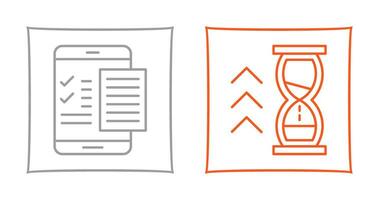 Check List and Quick Response Icon vector