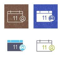 Unique Event Management Vector Icon