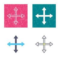 Unique Move Vector Icon
