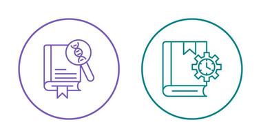 Genetics and Duration Icon vector
