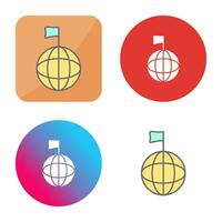 Unique Global Signals Vector Icon