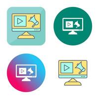 Unique Digital Marketing Vector Icon