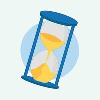 Hourglass vector illustration