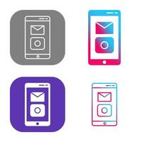 Unique Mobile Applications Vector Icon