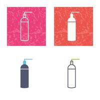 Unique Oxygen Tanks Vector Icon