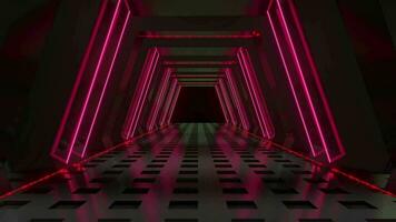Abstract Laser Tunnel video