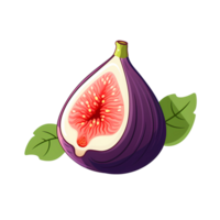 Ai generated figs on transparent background png